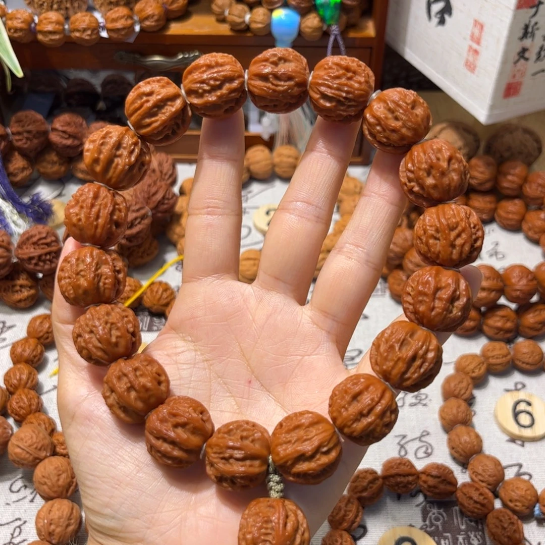 搬***子吊坠桃核树王京八棱