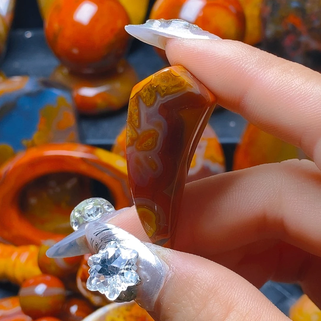 玛瑙/玉髓颈饰未镶嵌晨****5