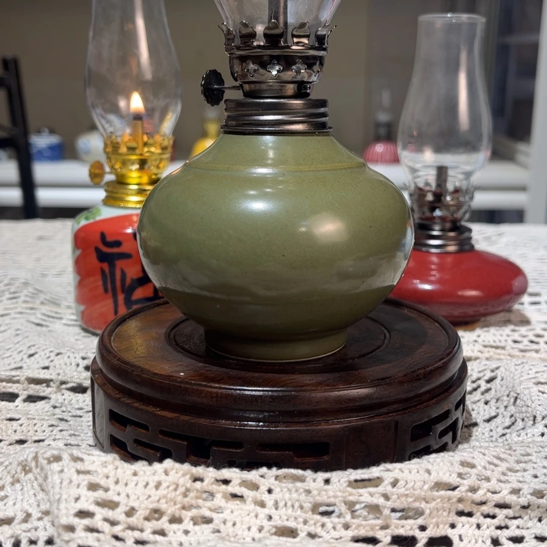 摆件景德镇陶瓷香薰灯