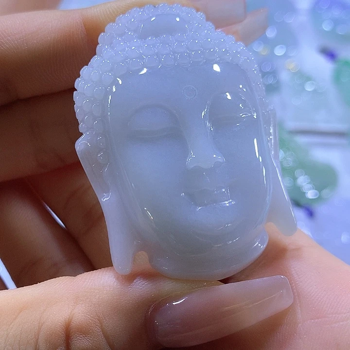 翡翠未镶嵌颈饰天然翡翠A货吊坠