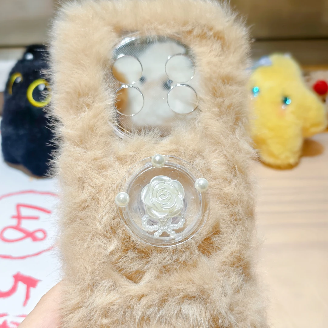 毛毛手机壳上线，DIY你的专属情壳❤️