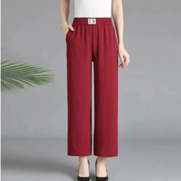 MB丽姐优选M标专柜高端双皱冠皱裤