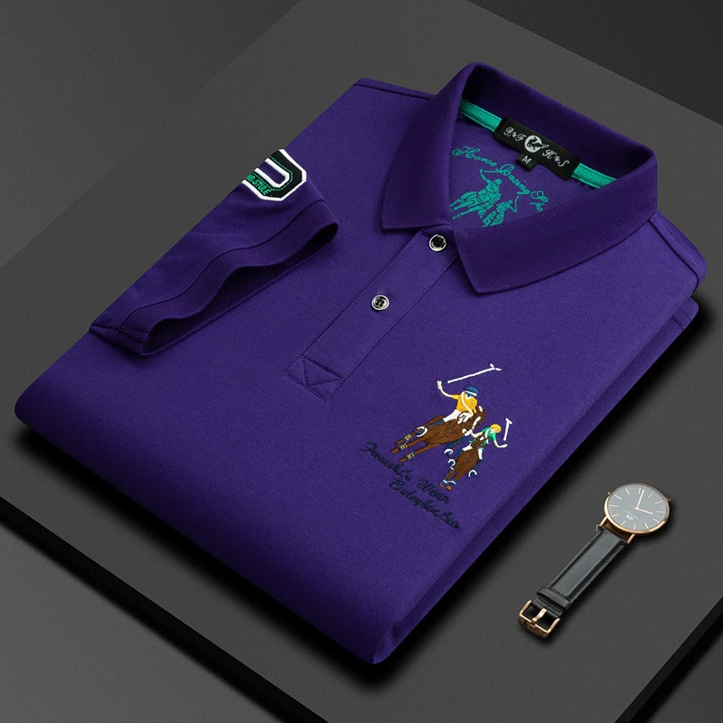 高效锁温保暖防风冬上新冬上新冬上新翻领爸爸上衣短袖T恤夏男装