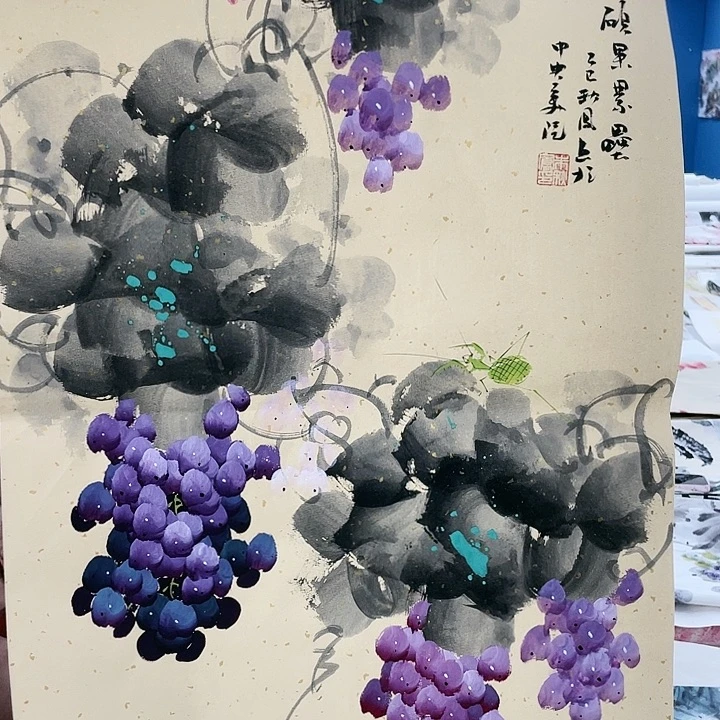 国画纯手绘国画作品鉴赏