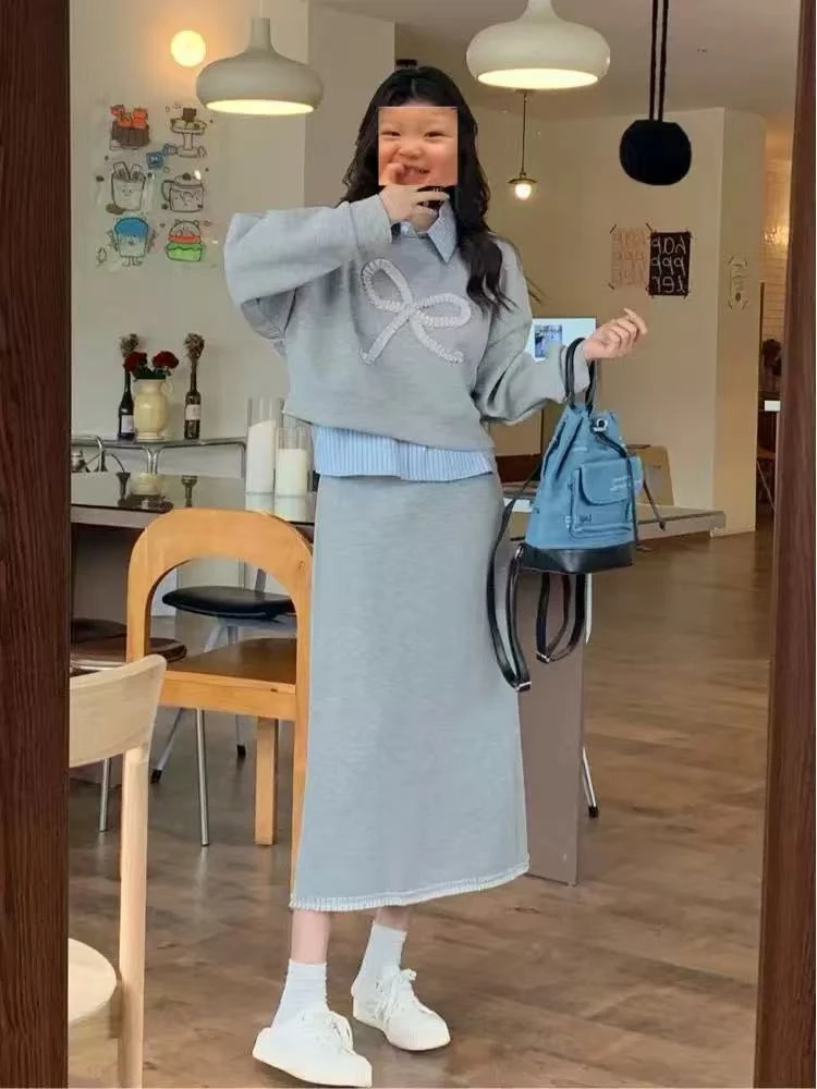 826条纹衬衫套装on退on换～（无售后）