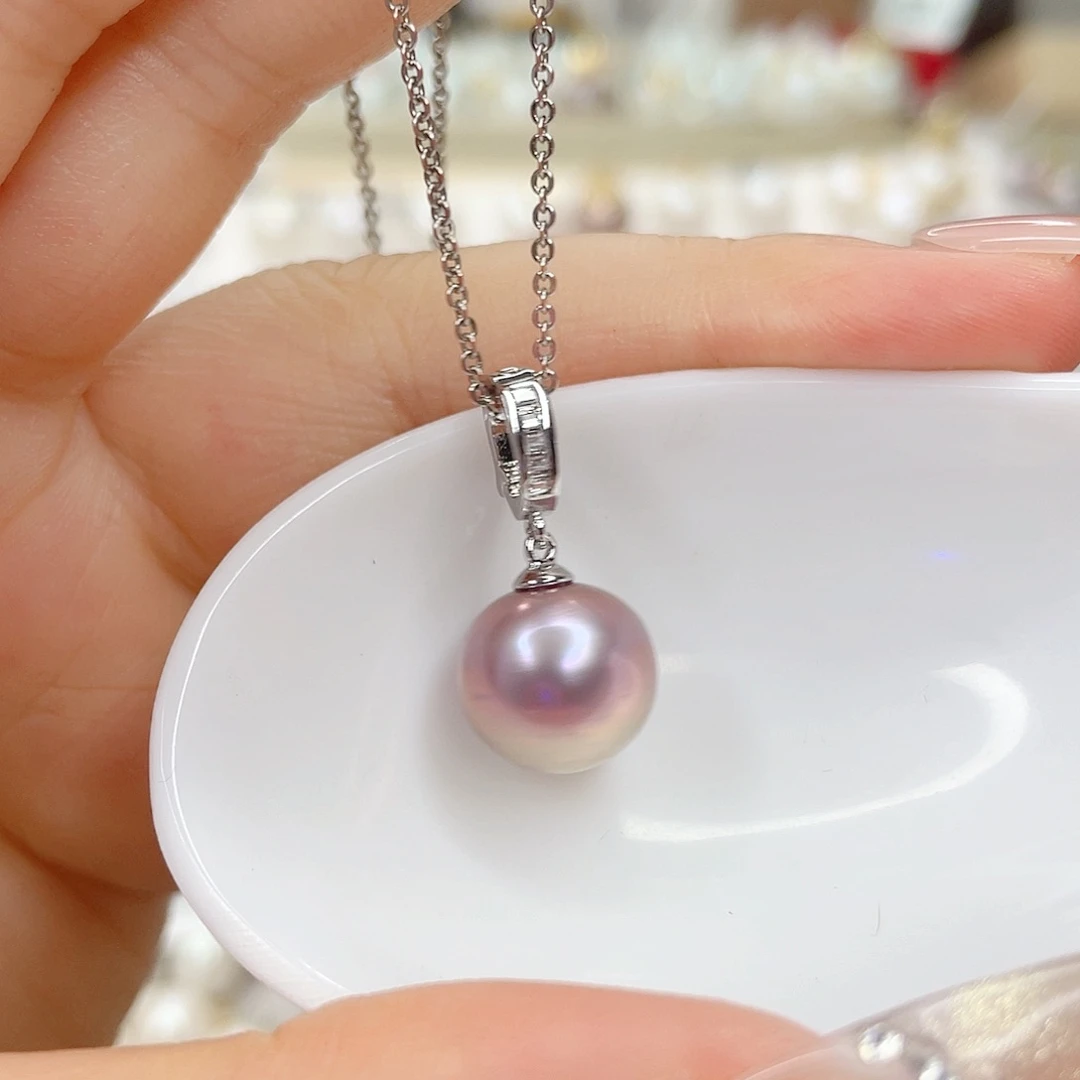 淡水珍珠未镶嵌吊坠(赠链)