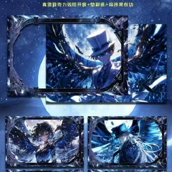 名侦探柯南系列亚克力色纸A6大卡收藏盲盒