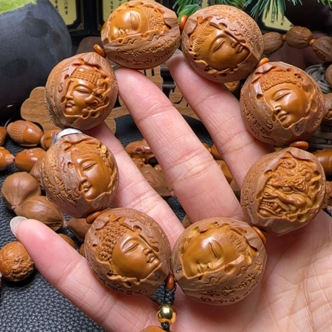 【闪购商品】橄榄核手串2.6佛魔一念