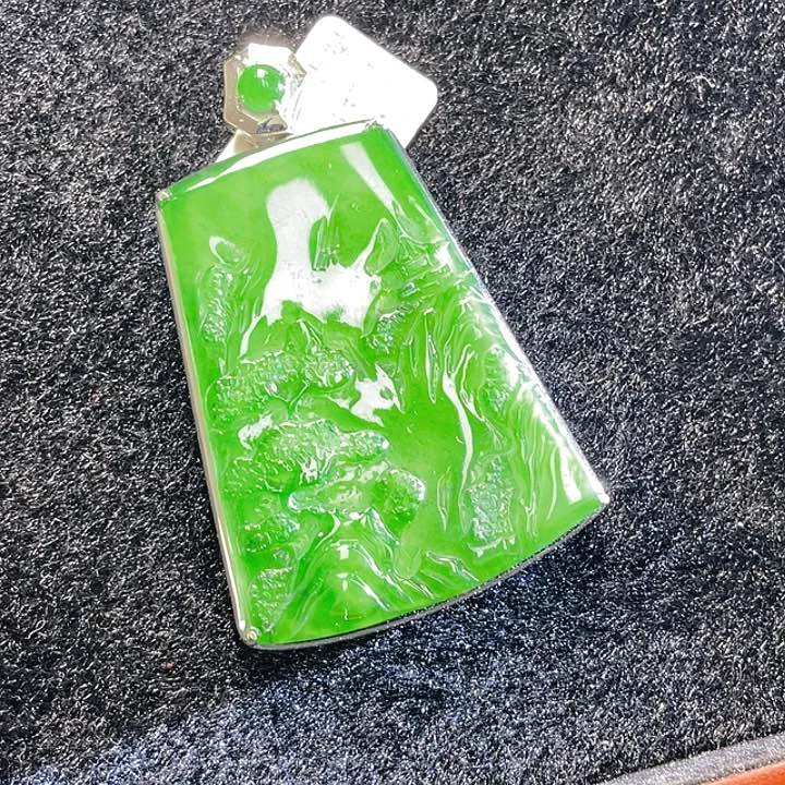 翡翠颈饰未镶嵌98，