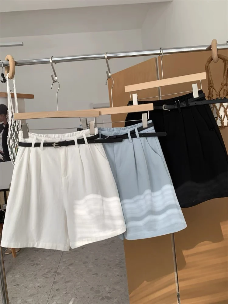 8851松弛感百搭直筒五分短裤