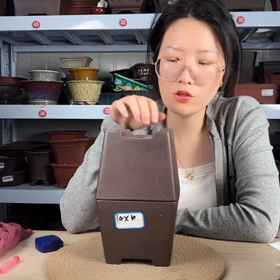 紫砂花盆宜兴紫砂四方花盆花盆