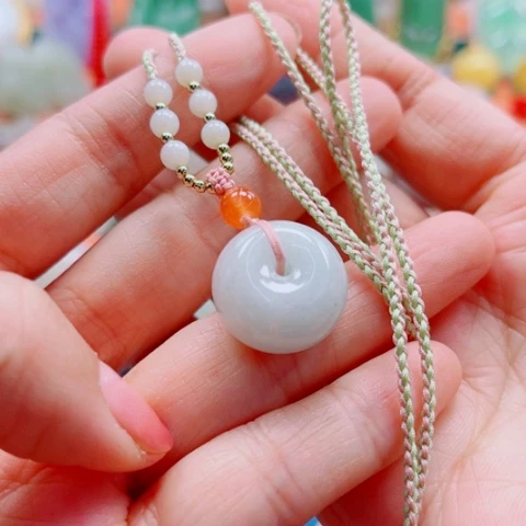 翡翠颈饰未镶嵌多样性发货