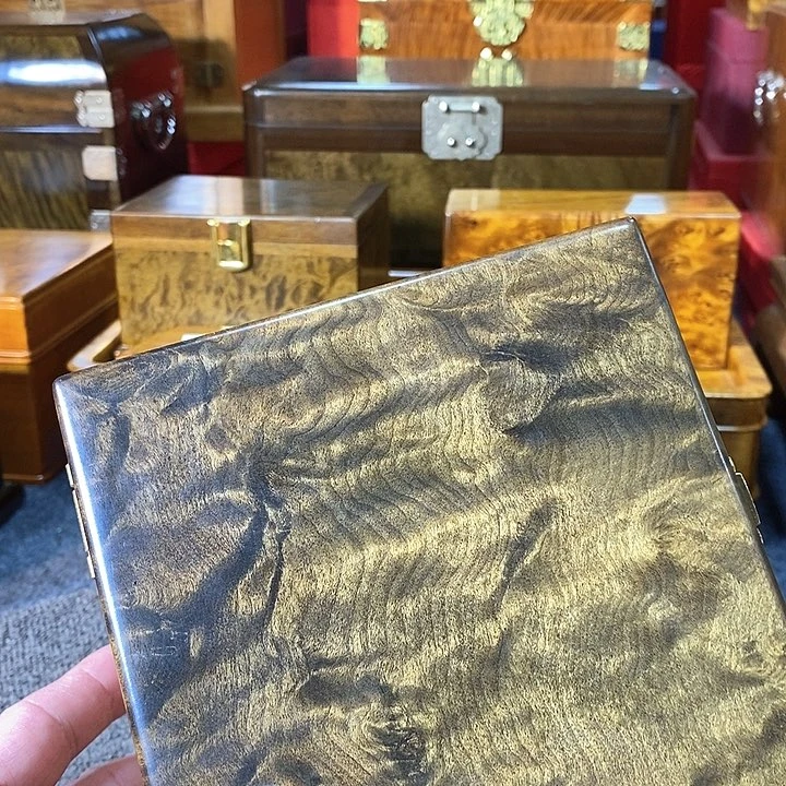 金丝楠阴沉木首饰盒