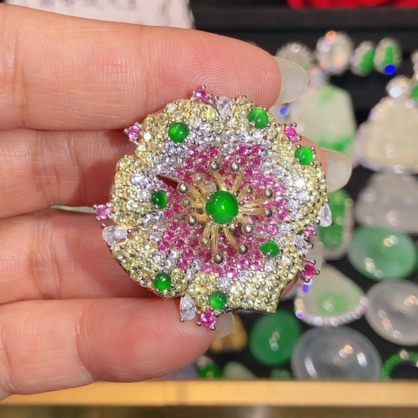 【闪购商品】颈饰未镶嵌翡翠天然翡翠