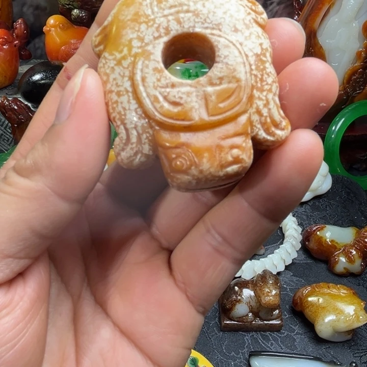 吊坠白玉菩提精美物件精美品位