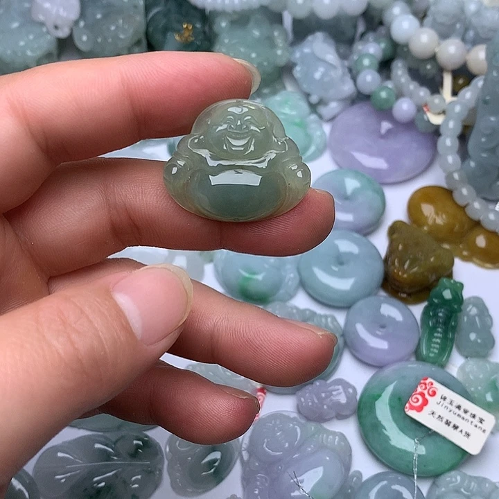 翡翠未镶嵌颈饰天然翡翠