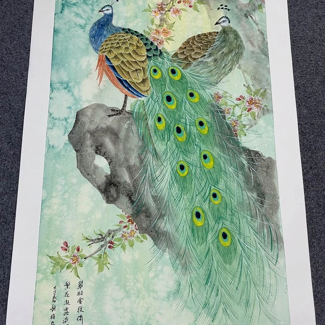 国画纯手绘作品欣赏