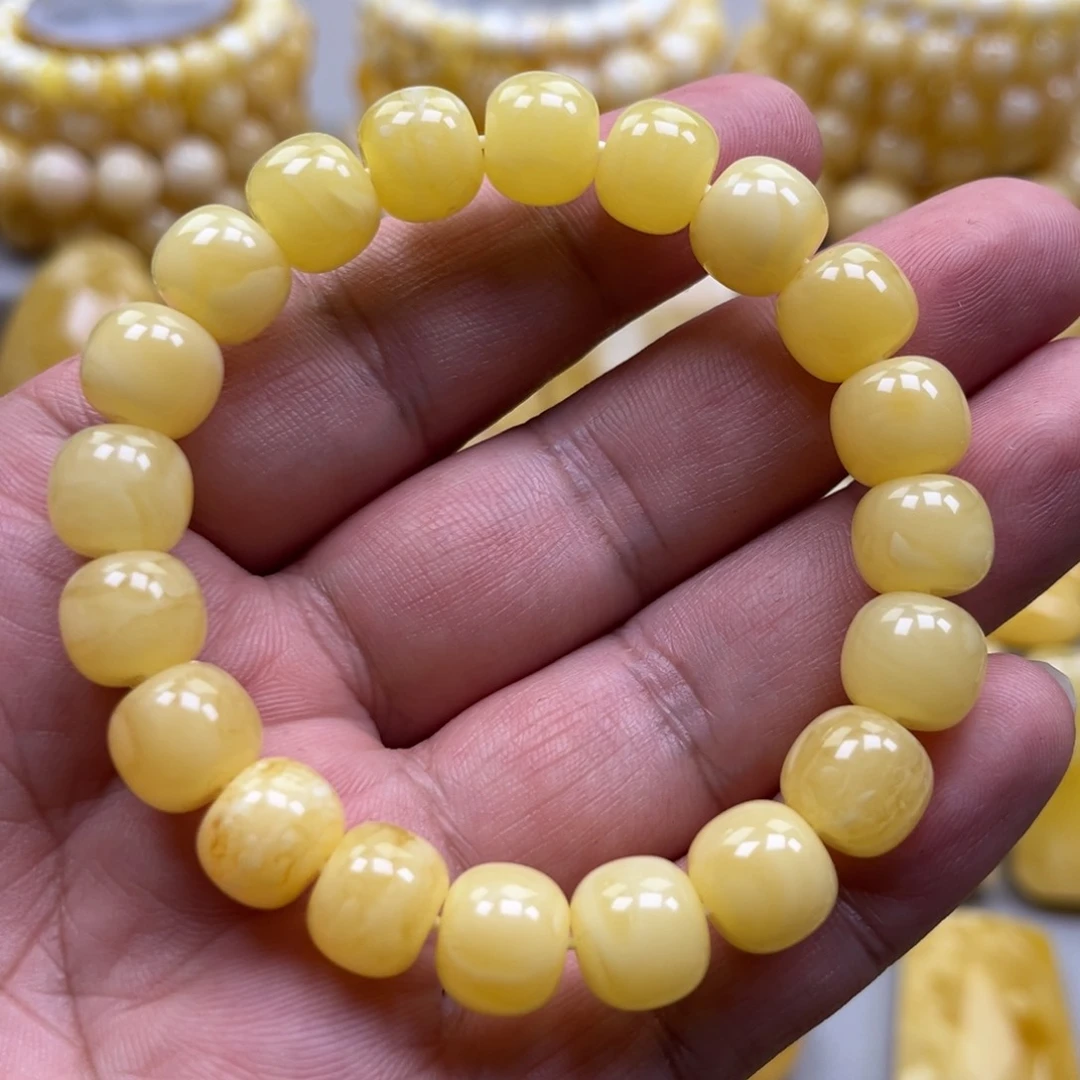 未镶嵌琥珀手链手串