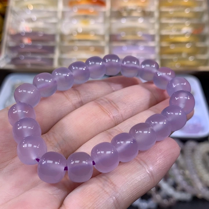 洛***一玛瑙/玉髓未镶嵌手链