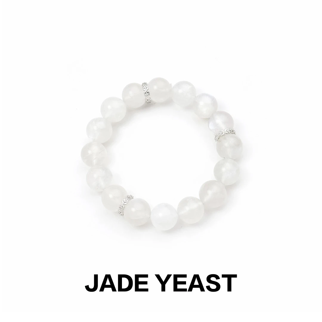 JADE YEAST|清冷剔透【月光石】串珠手链-33661