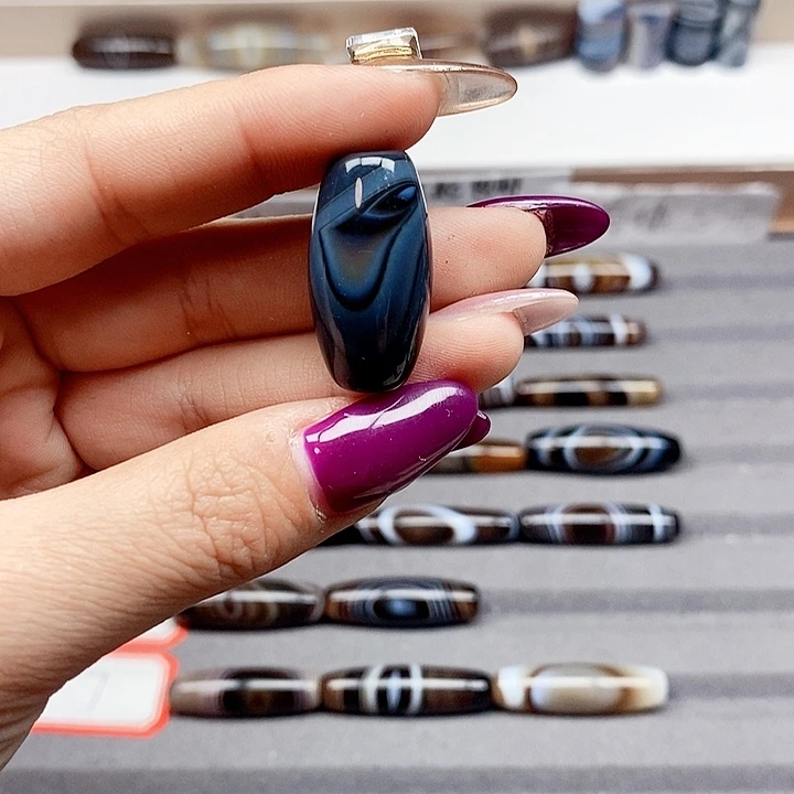 M***安玛瑙/玉髓合金珠宝半成品