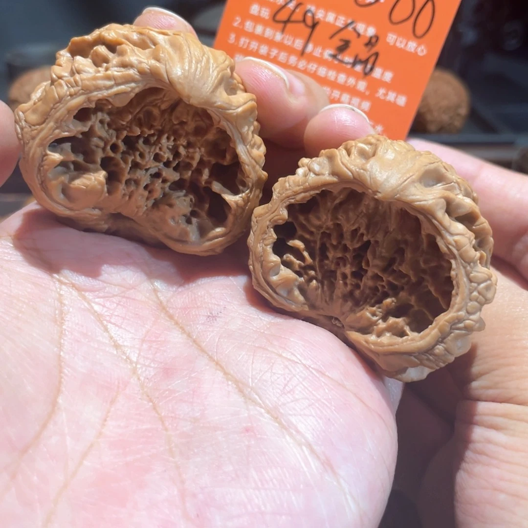 吊坠文玩核桃聚宝盆全品毕业对