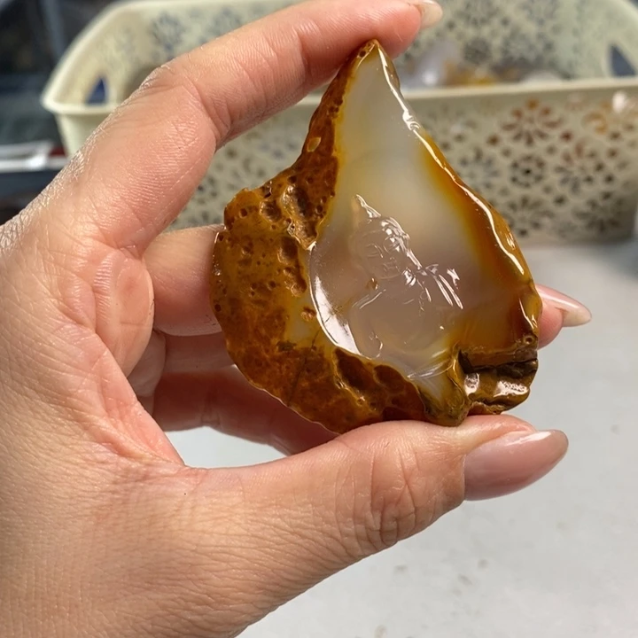玛瑙/玉髓吊坠(不含链)未镶嵌