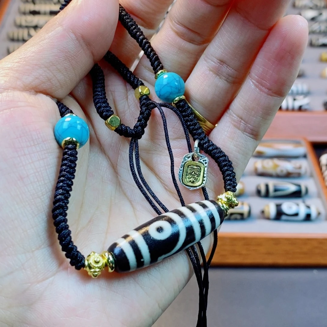 玛瑙/玉髓钛钢颈饰