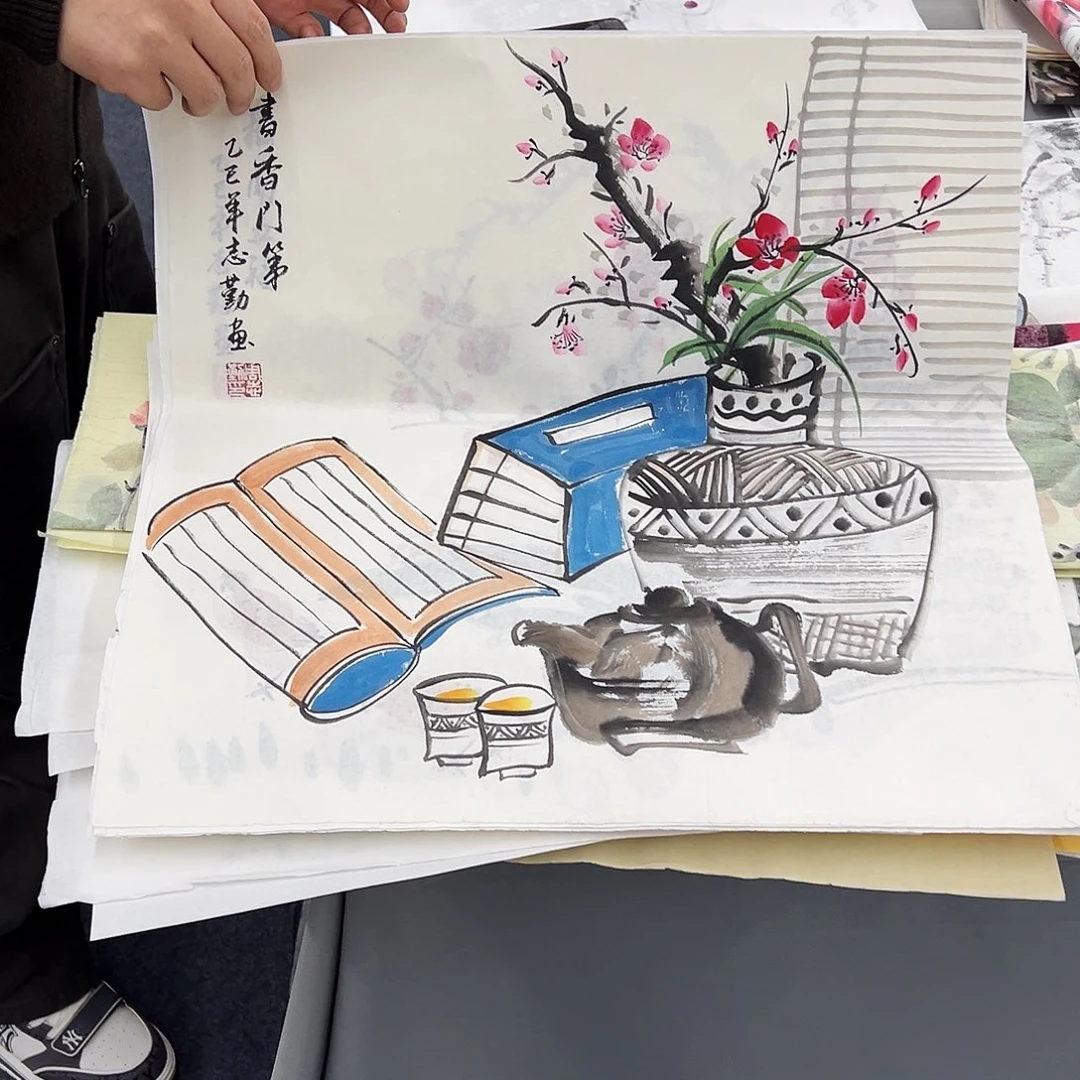 国画纯手绘作品欣赏