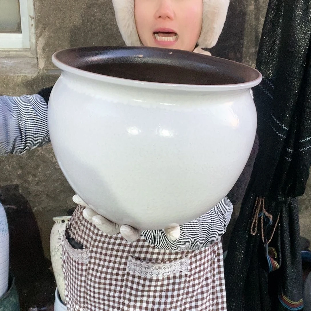 紫砂花盆正品口30高24