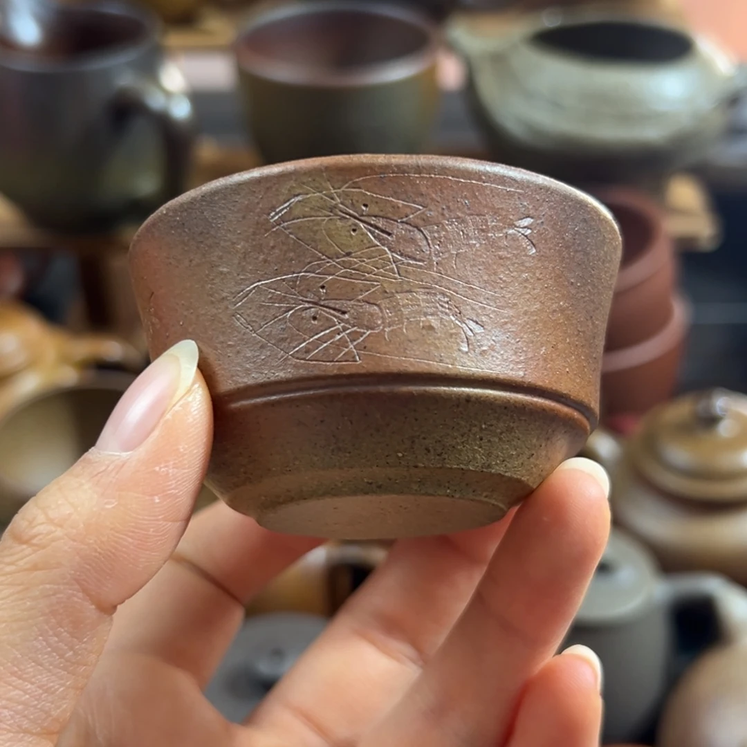 紫砂茶杯随机发货