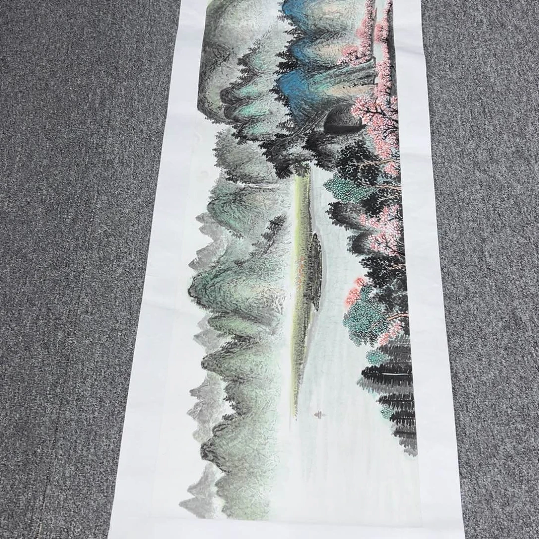 国画纯手绘字画宣纸