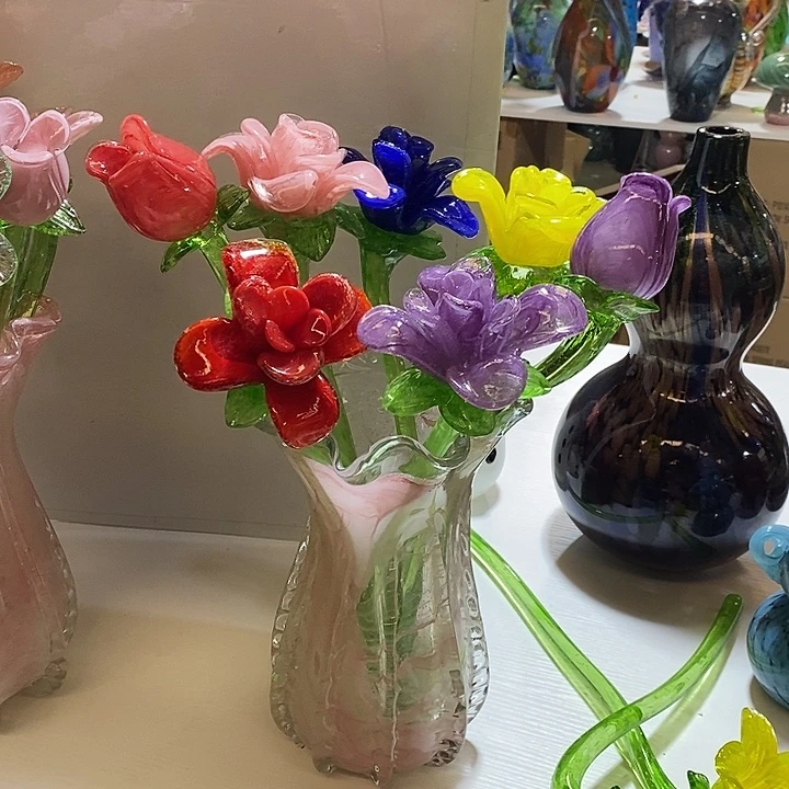 7支花加瓶高45厘米左右