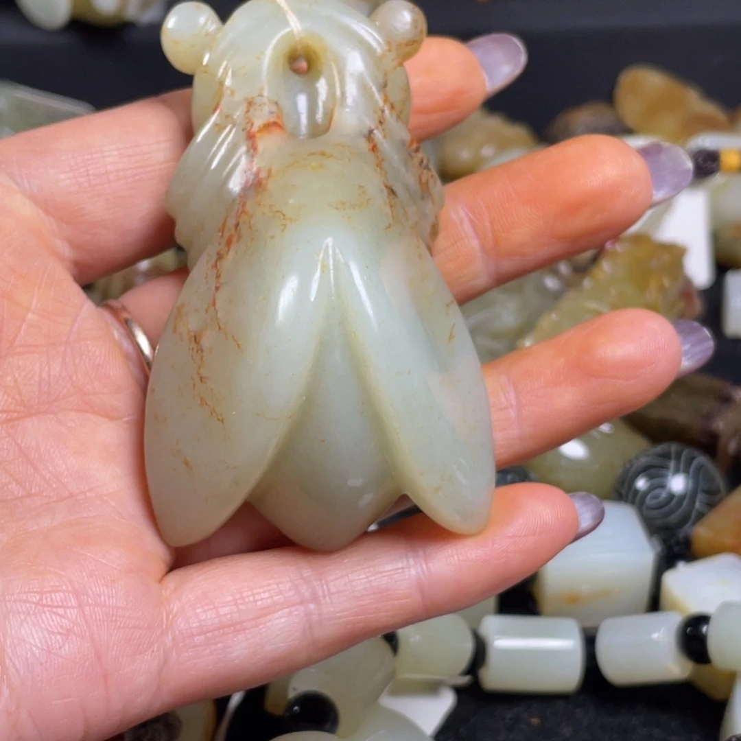 马***哥和田玉未镶嵌颈饰