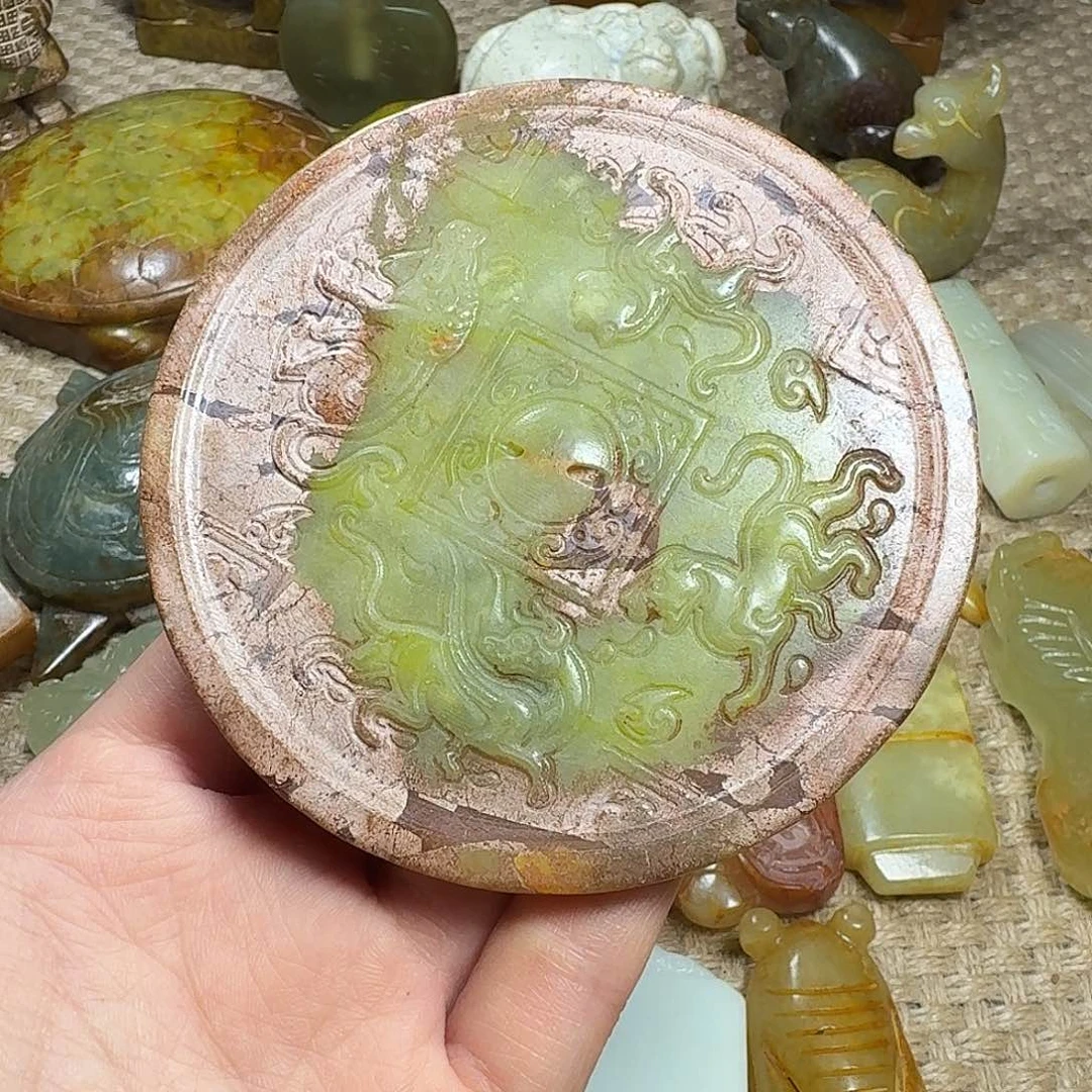 白玉菩提吊坠挂件