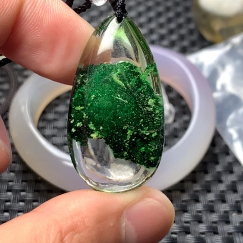 水晶颈饰未镶嵌@**翁