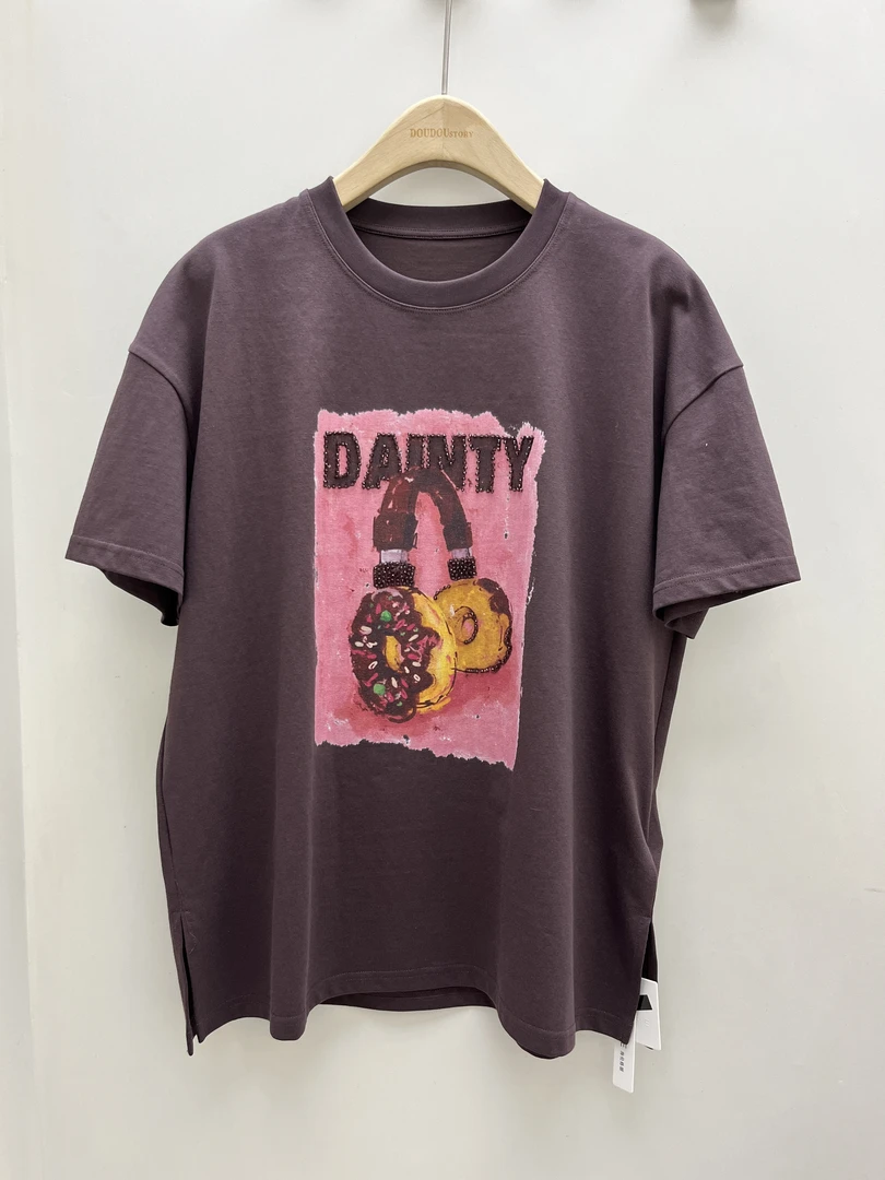 24502  早春休闲时尚短袖T恤