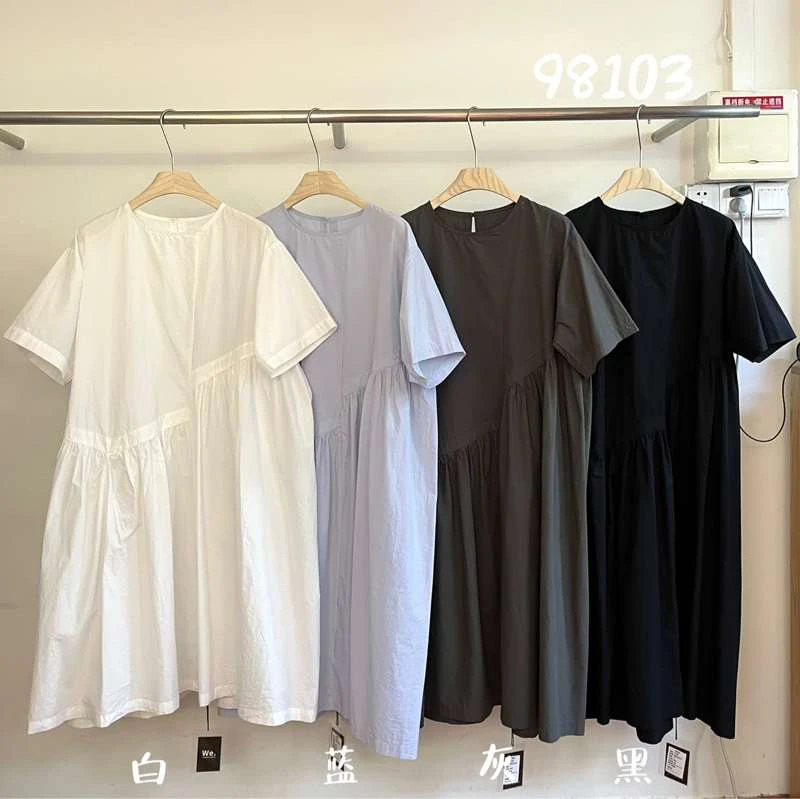 一粒沙海精品休闲大版连衣裙98103
