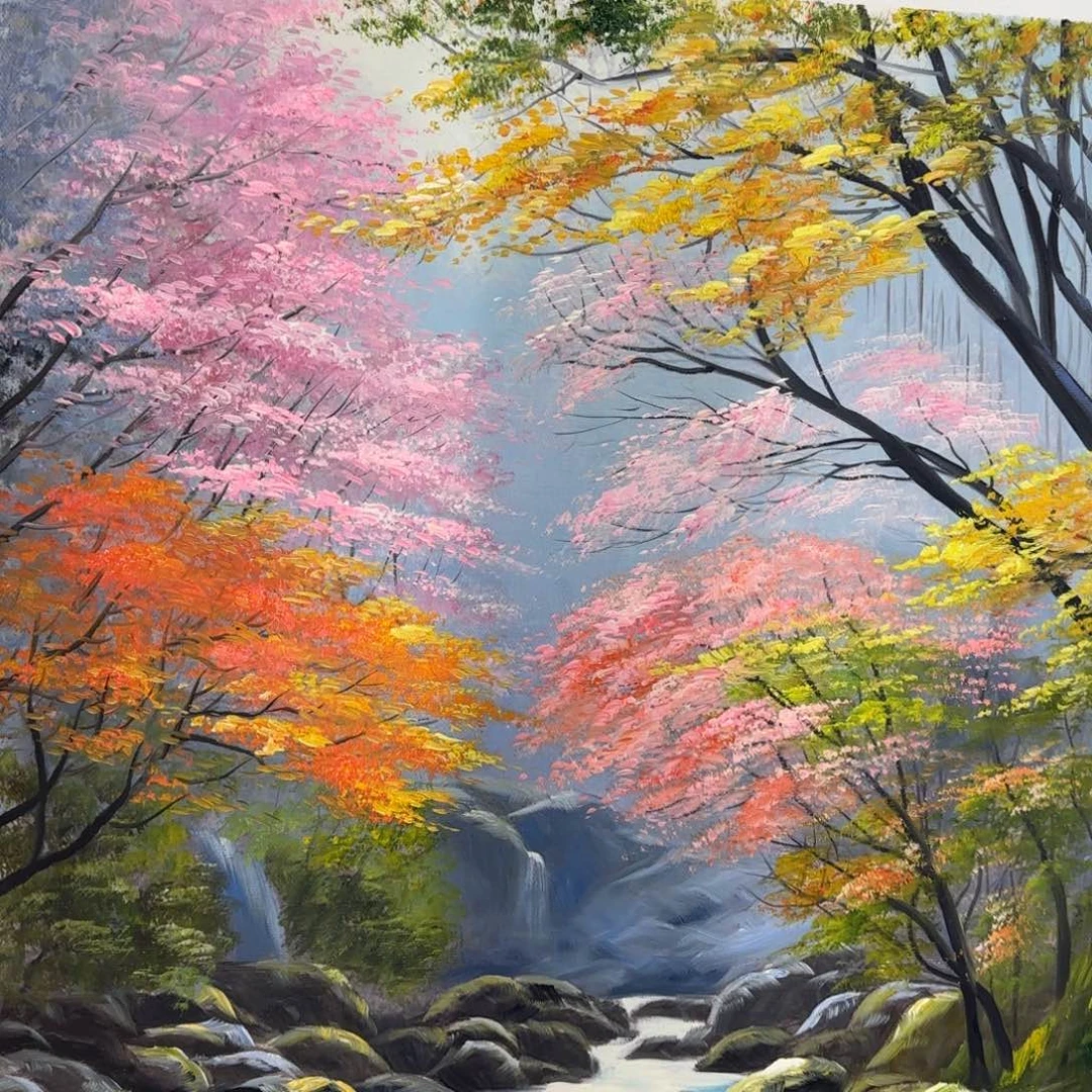 油画花花和你一起玩游戏
