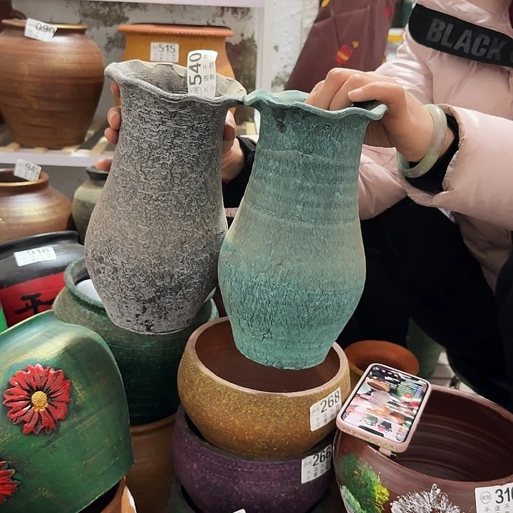 灰色绿色一对540高度23口径12