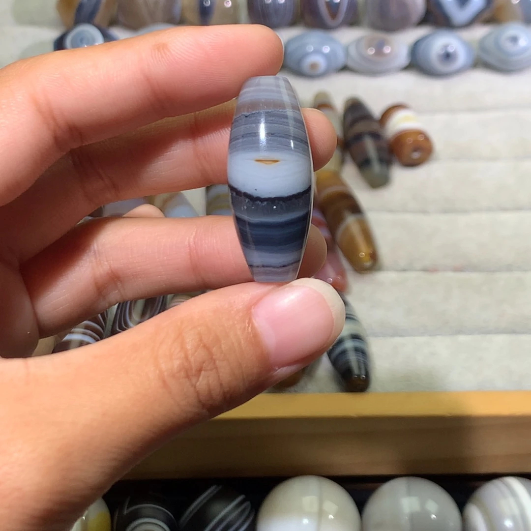 走***海玛瑙/玉髓未镶嵌颈饰