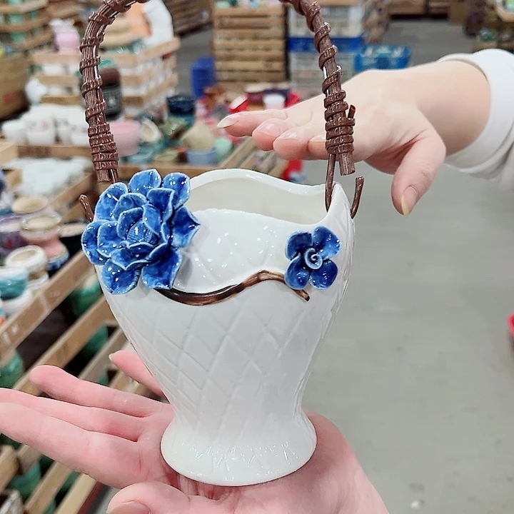 陶瓷陶瓷多肉植物花盆