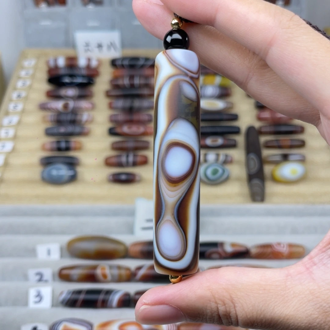 玛瑙/玉髓合金颈饰