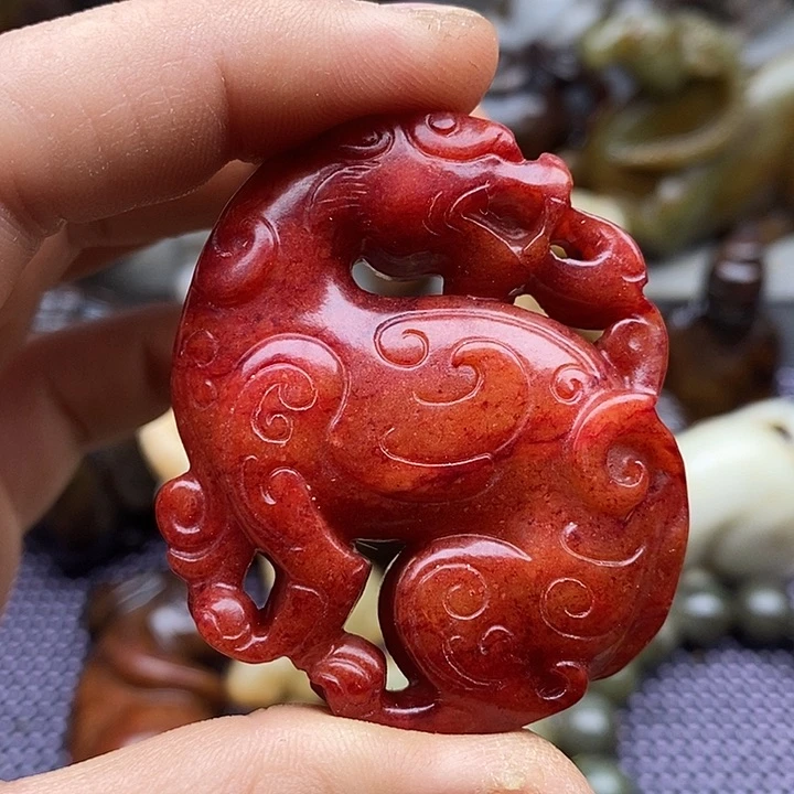 未镶嵌蛇纹石玉颈饰
