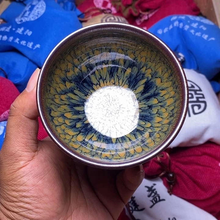 茶盏建盏喝茶主人杯茶杯