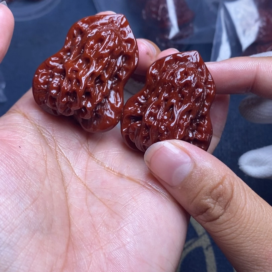 文玩核桃吊坠葫芦35