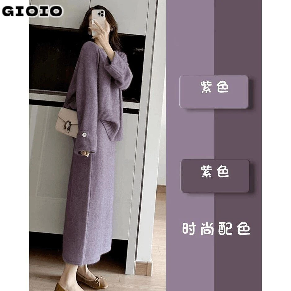 GIOIO韩系风格一整套女装2025新款奢华感爆棚小香风热辣炸街春季