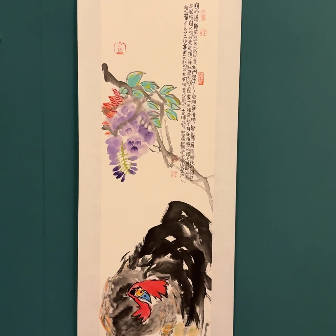 国画邹老师作品画作