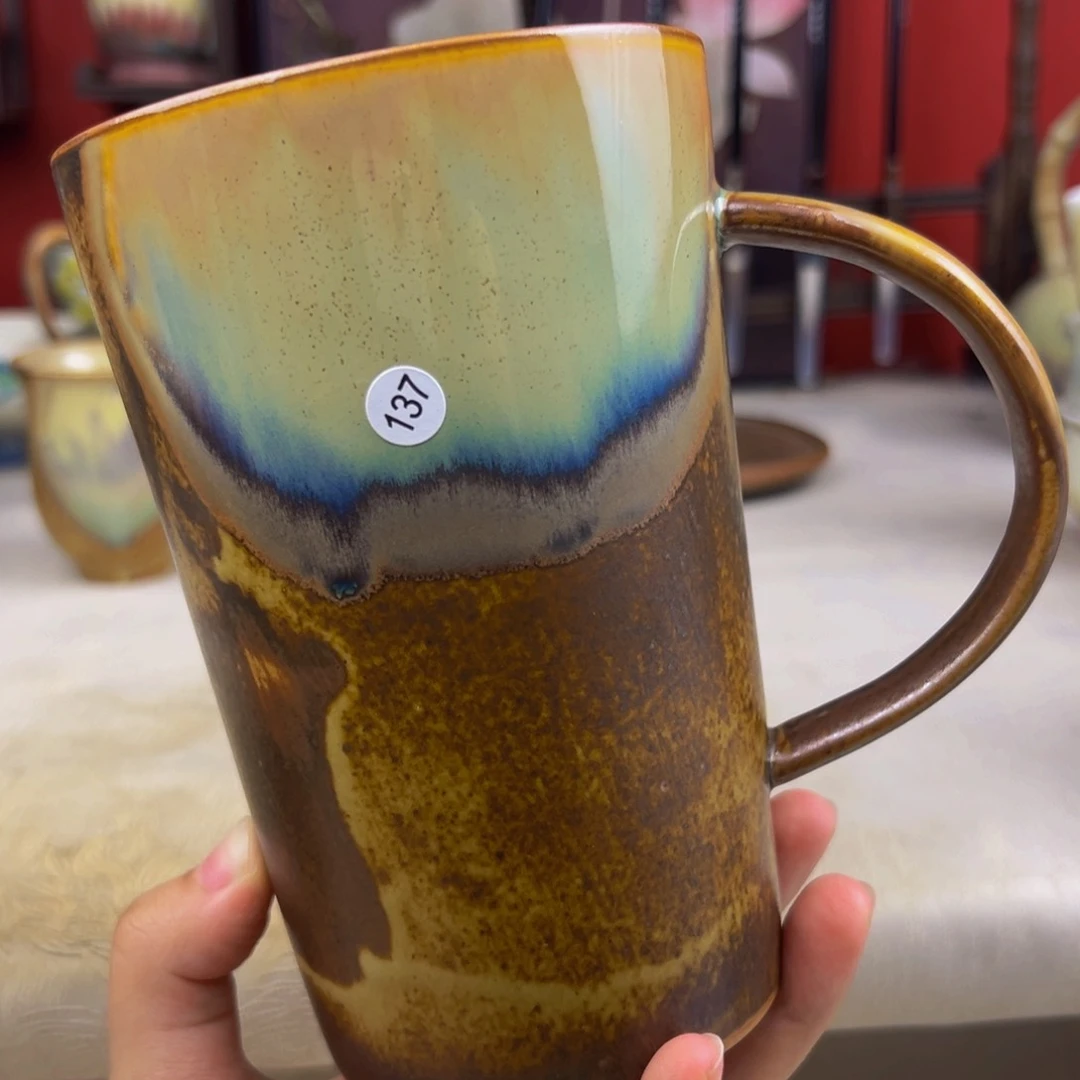 杯纯手工柴烧主人杯