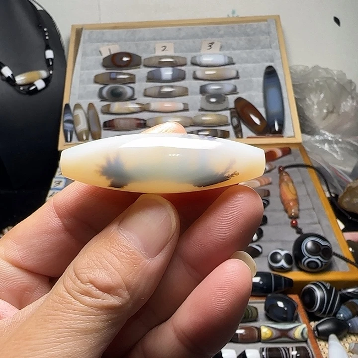 玛瑙/玉髓未镶嵌吊坠(不含链)